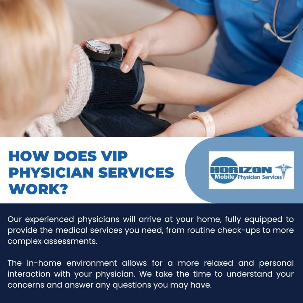 VIP Physician Services: Convenience, Comfort, and Personalized Care at Your Doorstep